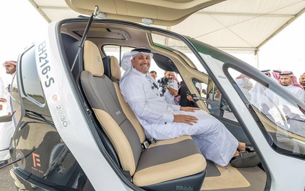 Arab Saudi Sukses Terbangkan Taksi Udara Tanpa Pilot untuk Layani Jamaah Haji