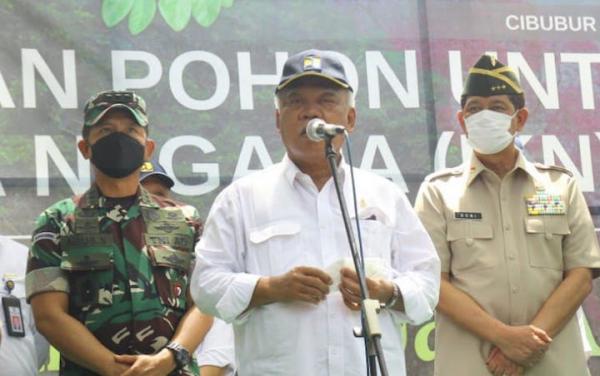 Ketika Menteri PUPR menyebut nama Almarhum Doni Monardo di depan Presiden