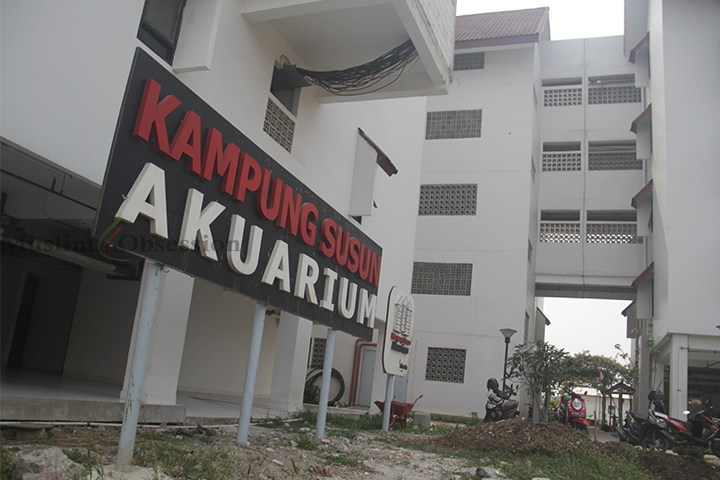 Kampung Susun Akuarium, Penjaringan, Jakarta Utara, Selasa (3/9/2024). (Foto: Edwin B/ Muslim Obsession)