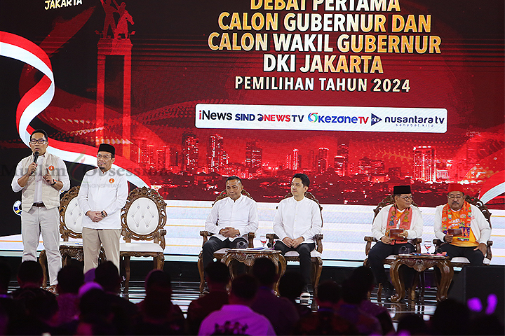 Paslon Gubernur dan Wakil Gubernur nomer urut 1 Ridwan Kamil-Suswono (RIDO). (Foto: Edwin B/ Muslim Obsession)