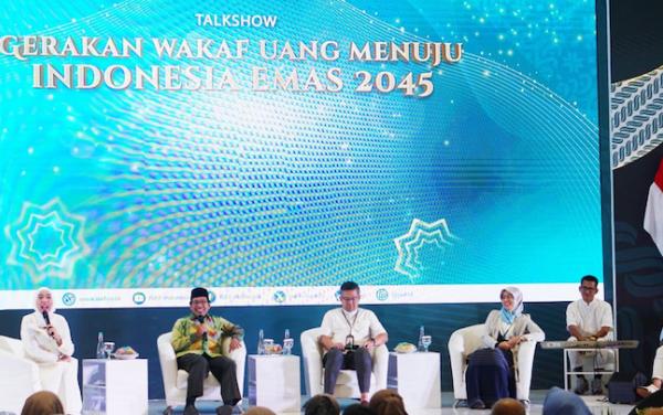Kemenag Luncurkan Gerakan Wakaf Uang Menuju Indonesia Emas 2045