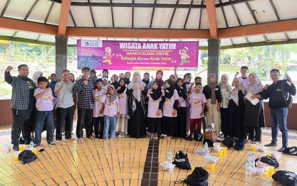 PPIJ Ajak Anak Yatim Berwisata ke Taman Safari