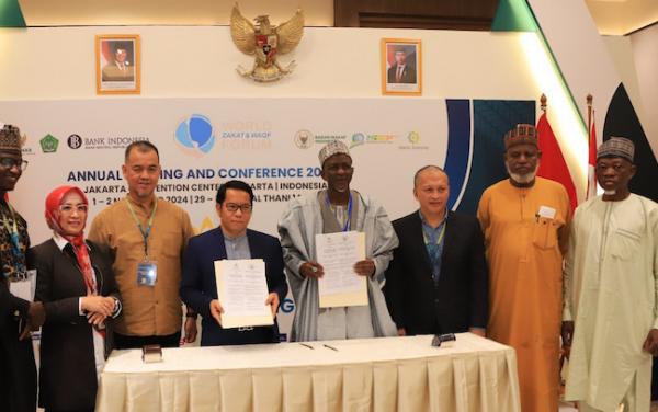 Indonesia, Malaysia, dan Nigeria Teken MoU Kerja Sama Pengelolaan Wakaf