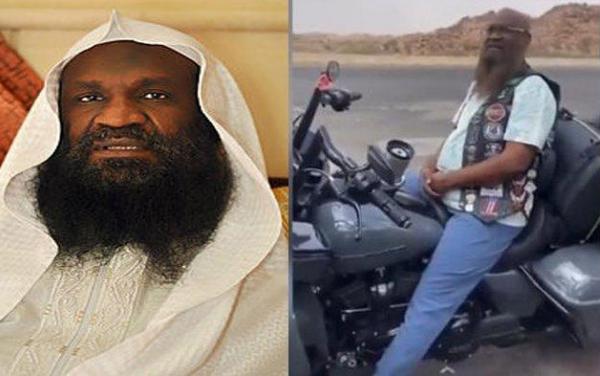 Jadi Sorotan, Mantan Imam Masjidil Haram Naik Motor Harley Berlianto