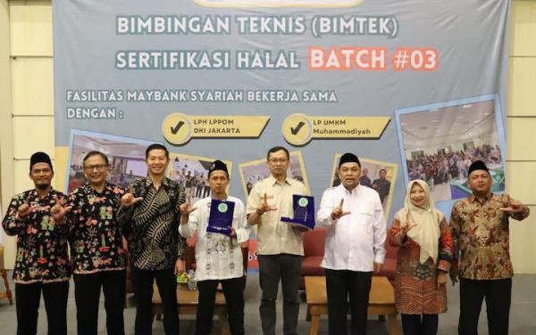 Dukung Pengembangan UMKM, LPPOM DKI Jakarta dan Maybank Gelar Bimtek Sertifikasi Halal