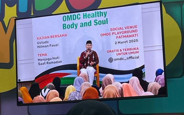 Kajian OMDC Healthy Body and Soul, Ustaz Hilman Fauzi Ungkap Rahasia Menjaga Hati Saat Ramadhan