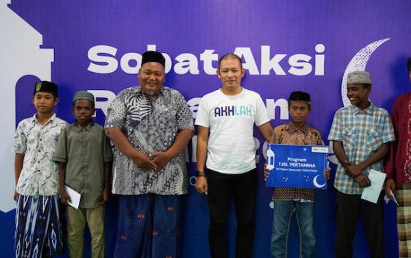 Pertamina Gelar Program Sobat Aksi Ramadan 2025 di Aimas Sorong, Papua Barat