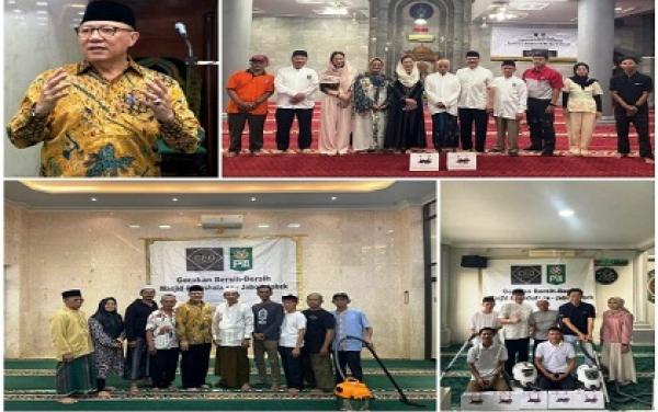 Serian: Bersih-bersih Masjid Ditargetkan Jadi Agenda Tetap
