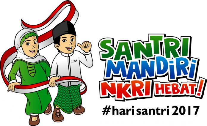 Logo Hari Santri 2017