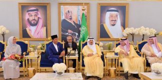 Presiden Joko Widodo saat berkunjung ke Arab Saudi