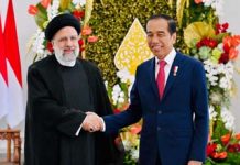 Presiden Iran Seyyed Ebrahim Raisi dan Presiden Jokowi (Foto: Setkab)
